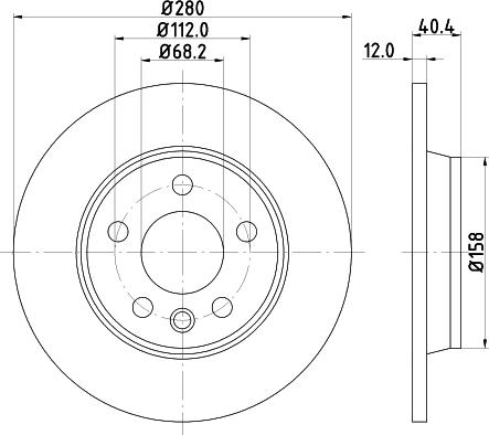 Pagid 53959 - Discofreno autozon.pro