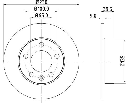 Pagid 53955 - Discofreno autozon.pro