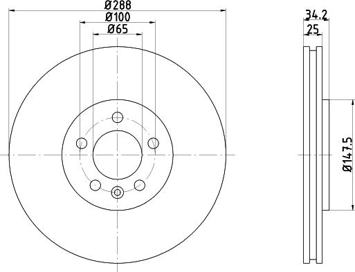 Pagid 53960 - Discofreno autozon.pro