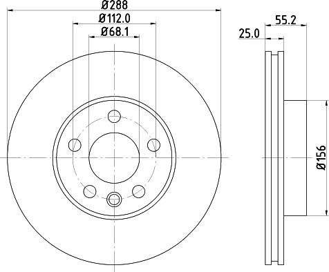 Pagid 53963 - Discofreno autozon.pro