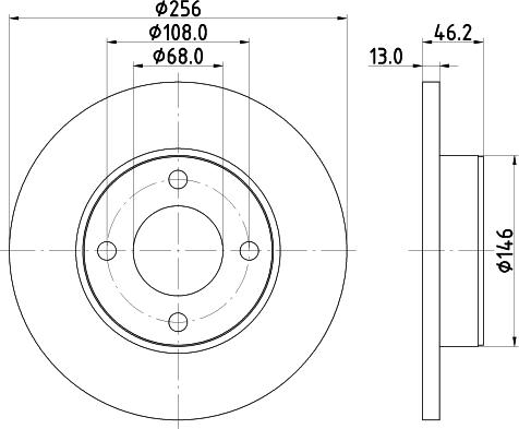 Pagid 53903 - Discofreno autozon.pro