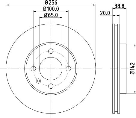 Pagid 53934 - Discofreno autozon.pro