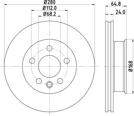 Pagid 53936 - Discofreno autozon.pro