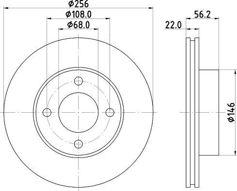 Pagid 53938 - Discofreno autozon.pro