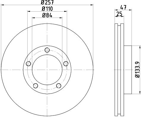 Pagid 53932 - Discofreno autozon.pro