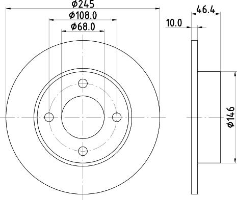 Pagid 53928 - Discofreno autozon.pro