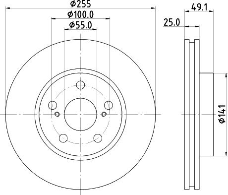 Pagid 53634 - Discofreno autozon.pro