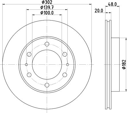 Pagid 53629 - Discofreno autozon.pro