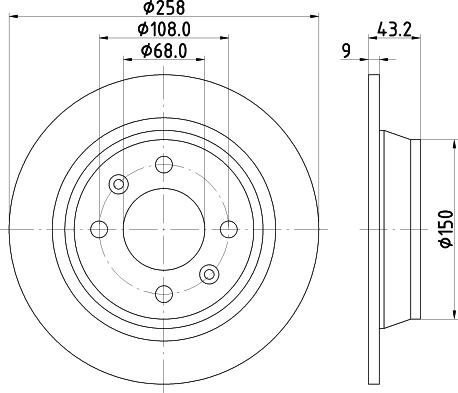 Pagid 53005 - Discofreno autozon.pro