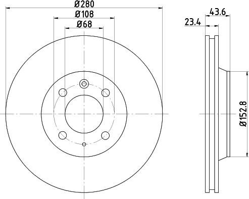 Pagid 53008 - Discofreno autozon.pro