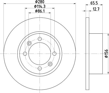 Pagid 53002 - Discofreno autozon.pro