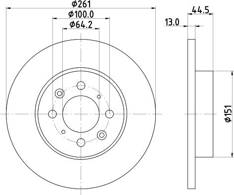 Pagid 52923 - Discofreno autozon.pro