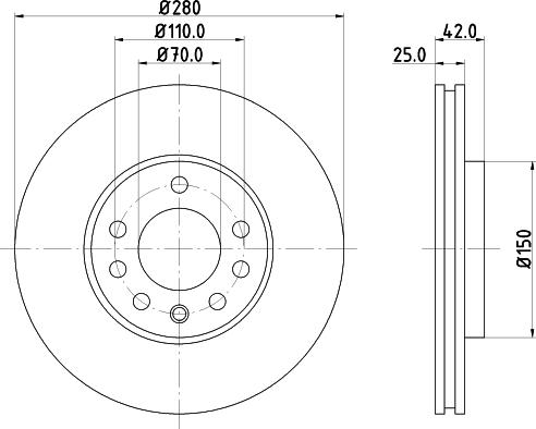 Pagid 52431 - Discofreno autozon.pro