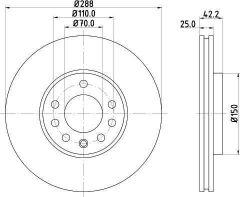 Pagid 52426 - Discofreno autozon.pro