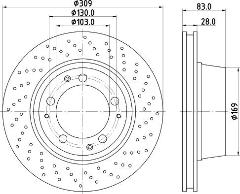 Pagid 52610 - Discofreno autozon.pro