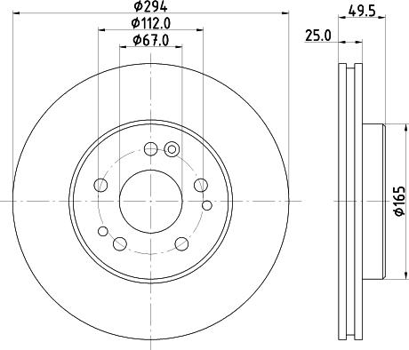 Pagid 52128 - Discofreno autozon.pro