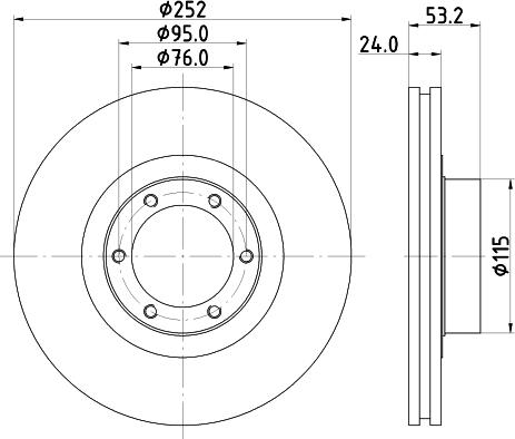 Pagid 52822 - Discofreno autozon.pro