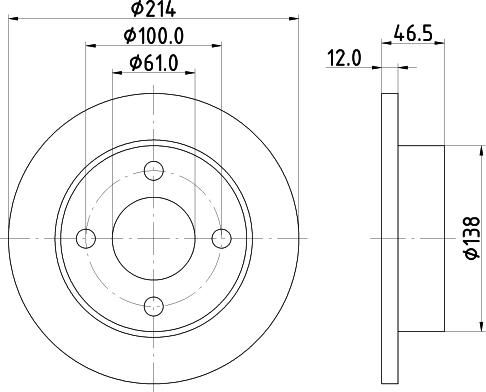 Pagid 52314 - Discofreno autozon.pro