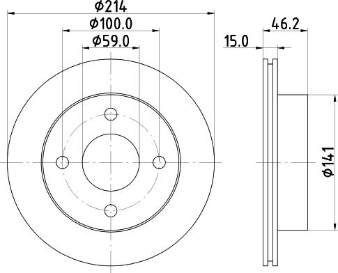 Pagid 52333 - Discofreno autozon.pro