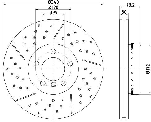 Pagid 65145 - Discofreno autozon.pro