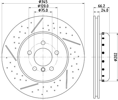 Pagid 65141 - Discofreno autozon.pro