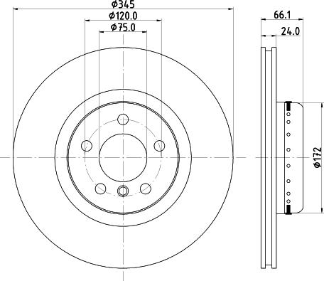 Pagid 65143HC - Discofreno autozon.pro