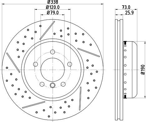 Pagid 65156 - Discofreno autozon.pro