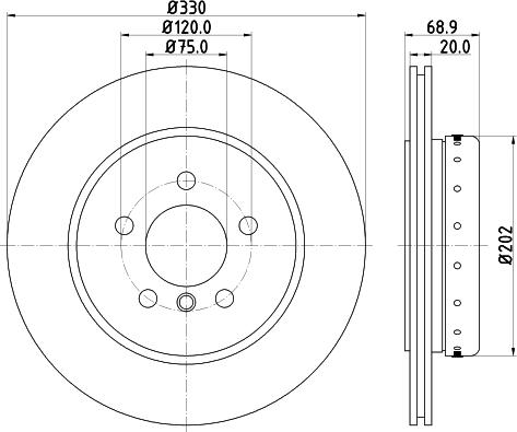 Pagid 65130 - Discofreno autozon.pro