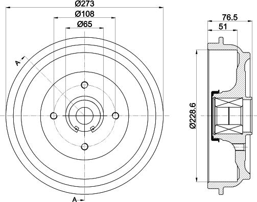 Pagid 61382 - Tamburo freno autozon.pro