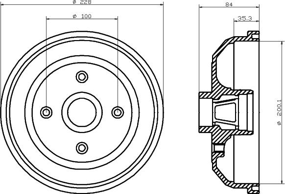 Pagid 62931 - Tamburo freno autozon.pro