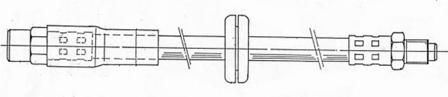 Pagid 70010 - Flessibile del freno autozon.pro