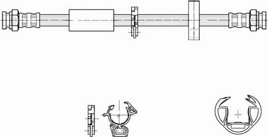 Pagid 70229 - Flessibile del freno autozon.pro