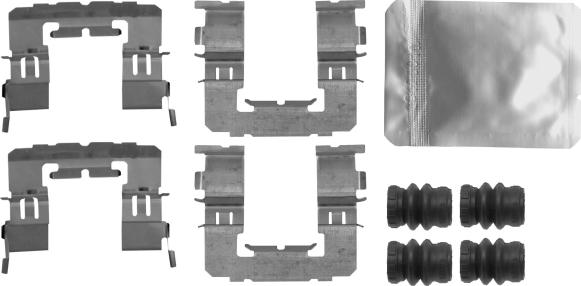 Pagid K0705 - Kit accessori, Pastiglia freno autozon.pro