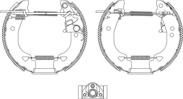 Pagid R0690 - Kit ganasce freno autozon.pro