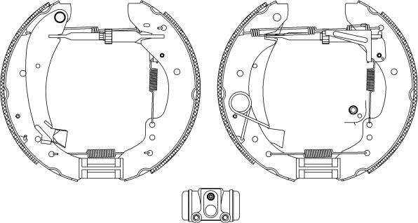 Pagid R0635 - Kit ganasce freno autozon.pro