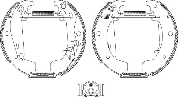 Pagid R1040 - Kit ganasce freno autozon.pro