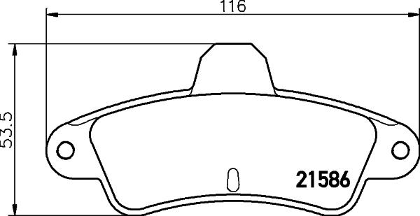 Pagid T9027 - Kit pastiglie freno, Freno a disco autozon.pro