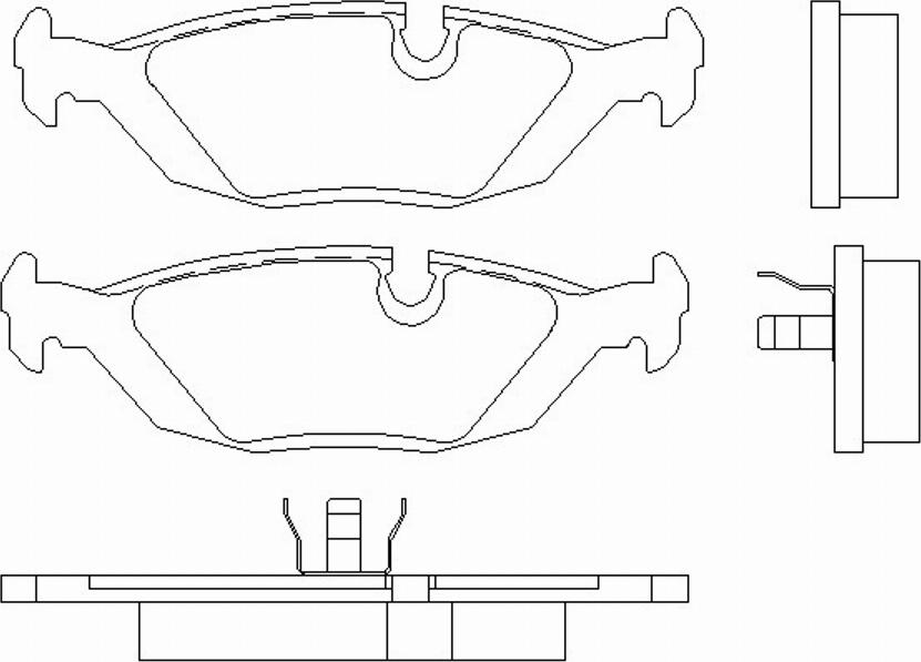 Pagid T0412 - Kit pastiglie freno, Freno a disco autozon.pro