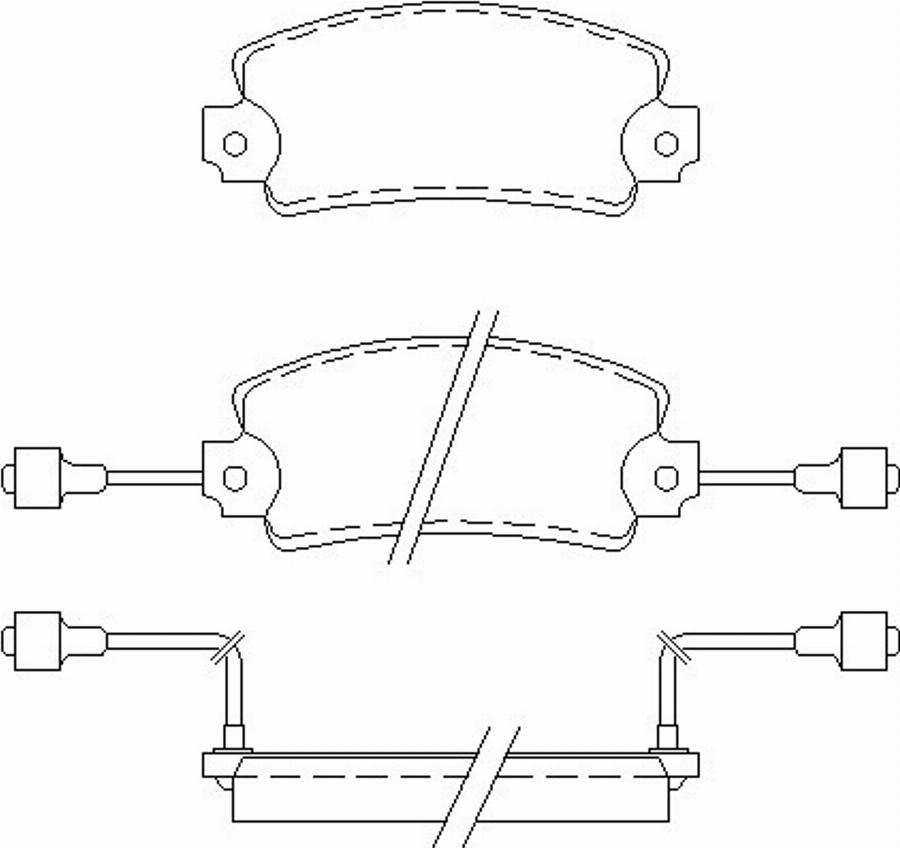 Pagid T0649 - Kit pastiglie freno, Freno a disco autozon.pro