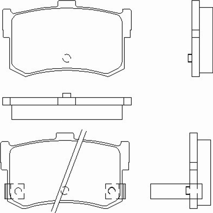 Pagid T 0369 - Kit pastiglie freno, Freno a disco autozon.pro