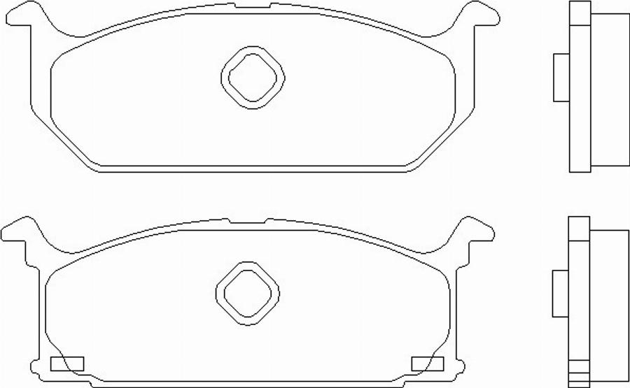 Pagid T0339 - Kit pastiglie freno, Freno a disco autozon.pro