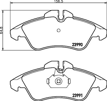 Pagid T1485 - Kit pastiglie freno, Freno a disco autozon.pro