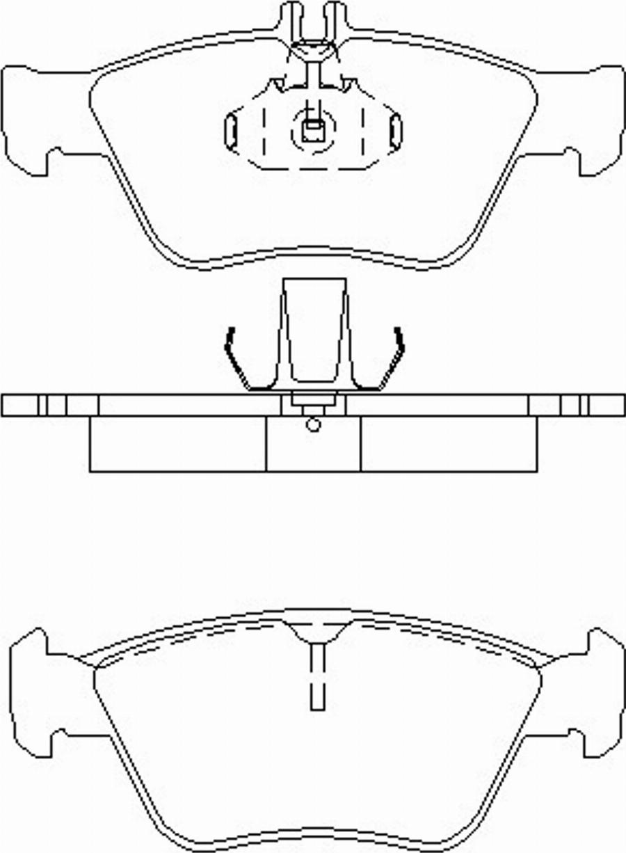 Pagid T1091EP - Kit pastiglie freno, Freno a disco autozon.pro