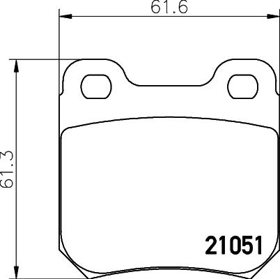 Pagid T1015 - Kit pastiglie freno, Freno a disco autozon.pro