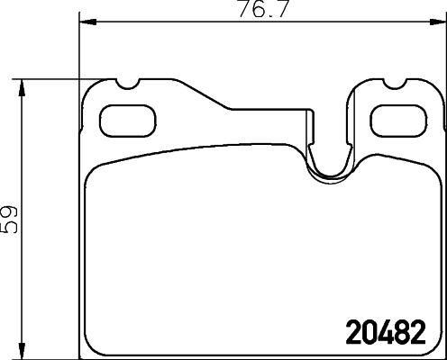 Pagid T1072 - Kit pastiglie freno, Freno a disco autozon.pro