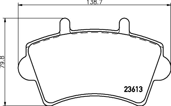 Pagid T1310 - Kit pastiglie freno, Freno a disco autozon.pro