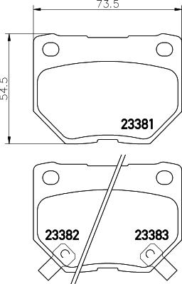 Pagid T1298 - Kit pastiglie freno, Freno a disco autozon.pro