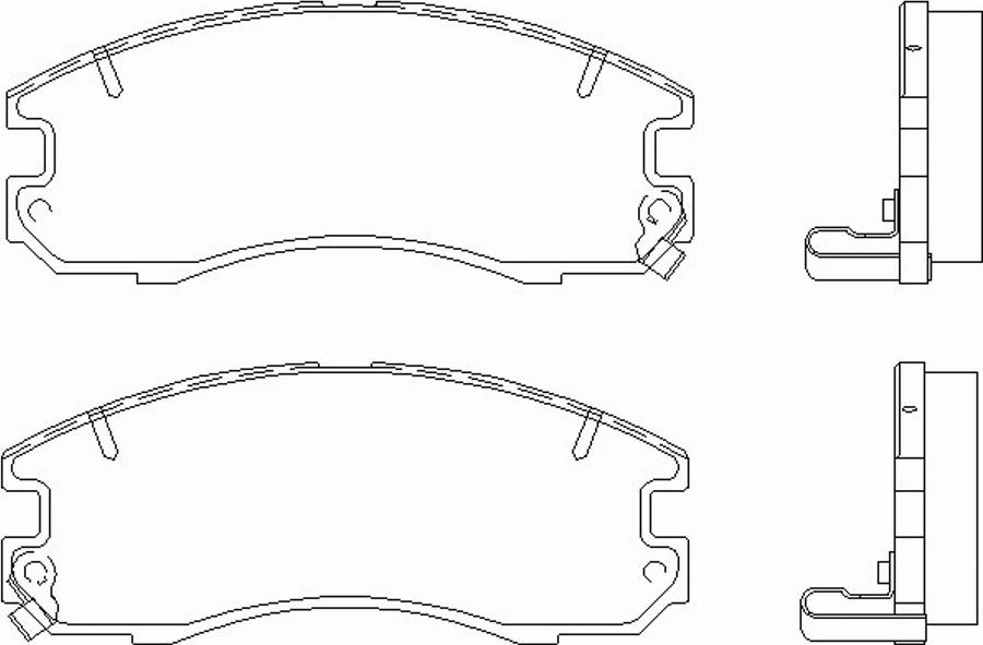 Pagid T3074 - Kit pastiglie freno, Freno a disco autozon.pro