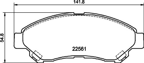 Pagid T2142 - Kit pastiglie freno, Freno a disco autozon.pro