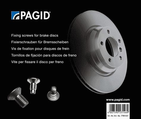 Pagid TPM1001 - Assortimento, Viti / Bulloni autozon.pro